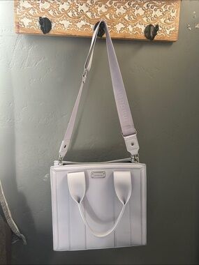 Madden Girl Lavender Tote Bag with Adjustable Strap NWT